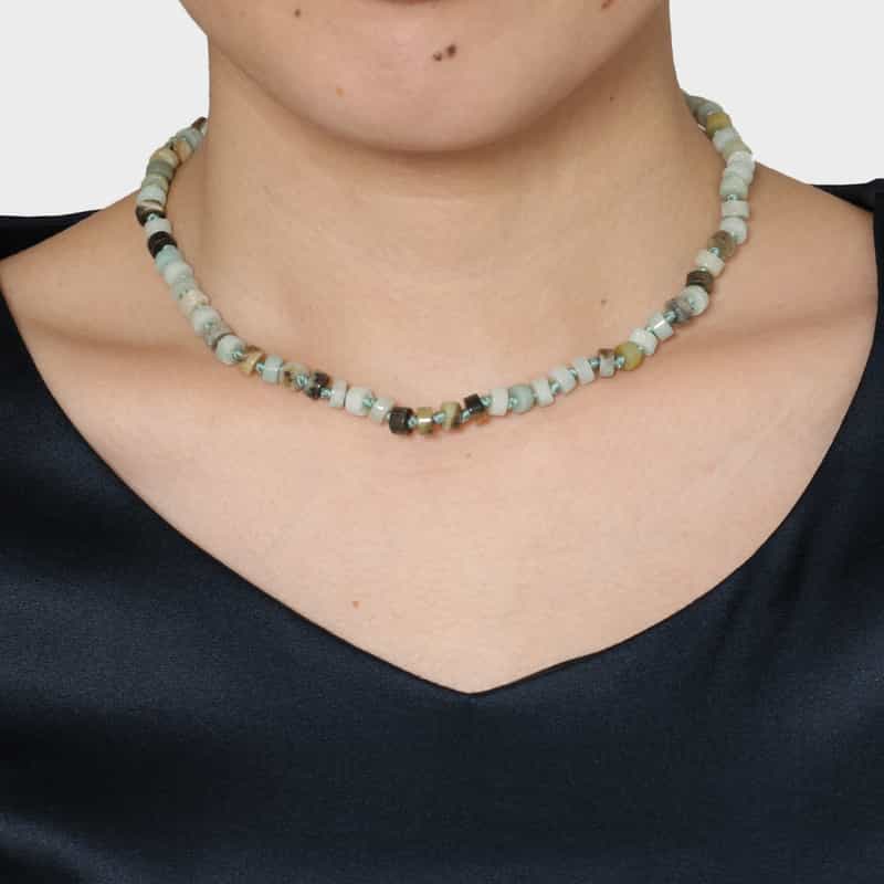 LA SOEUR LA SOEUR ＜ラ スール＞ ネックレス（アマゾナイト） NONE