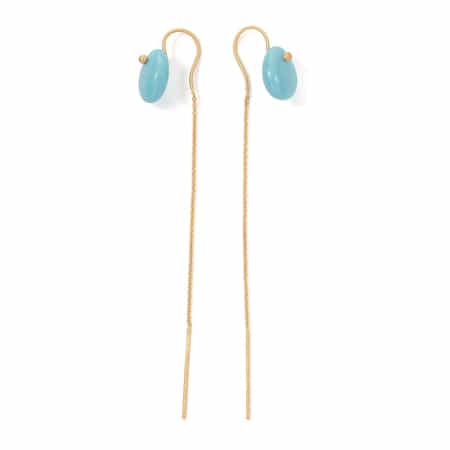 LA SOEUR ＜ラ スール＞ ピアス（ハウライトターコイズ）