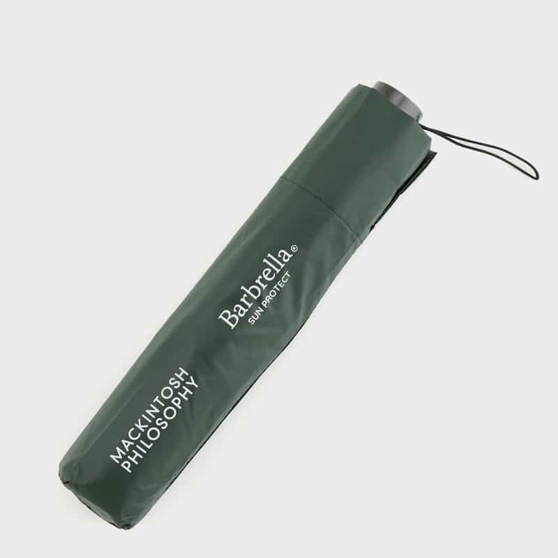 MACKINTOSH MACKINTOSH PHILOSOPHY＜マッキントッシュ フィロソフィー＞ジャンプ式折り畳み傘（晴雨兼用） GREEN