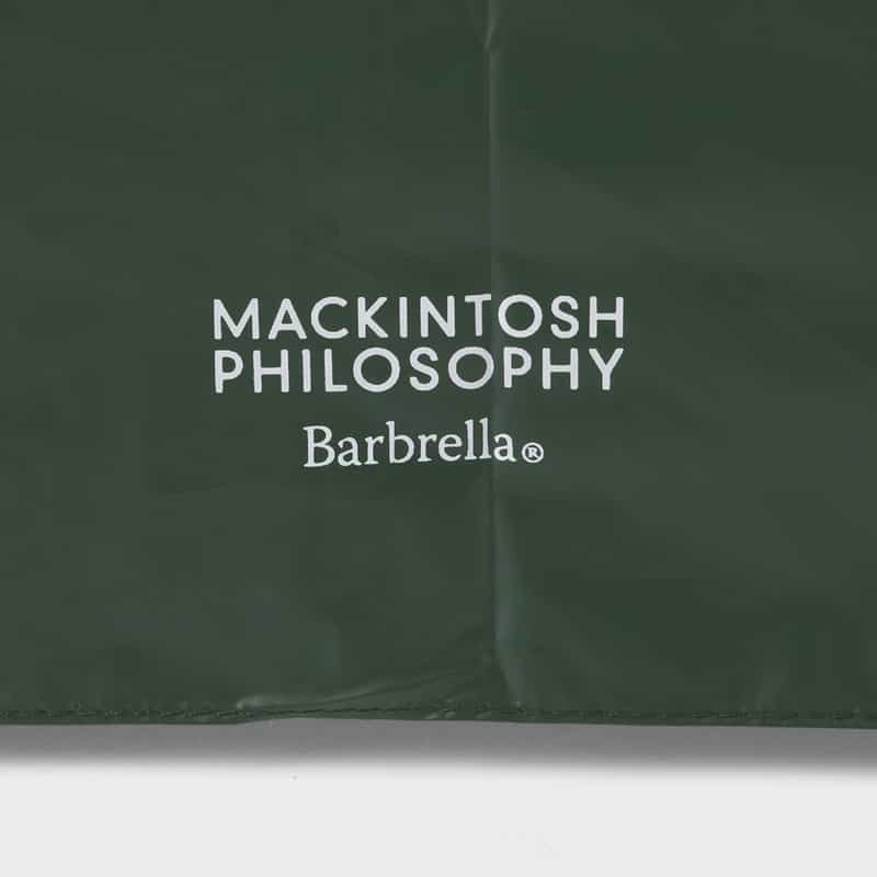 MACKINTOSH MACKINTOSH PHILOSOPHY＜マッキントッシュ フィロソフィー＞ジャンプ式折り畳み傘（晴雨兼用） GREEN