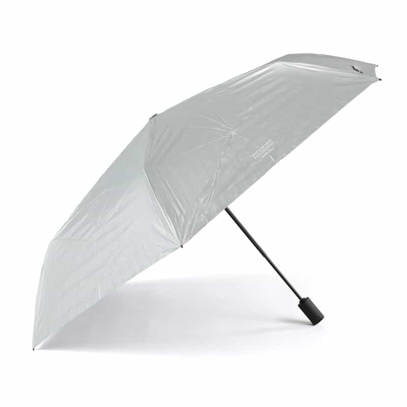 MACKINTOSH MACKINTOSH PHILOSOPHY＜マッキントッシュ フィロソフィー＞ジャンプ式折り畳み傘（晴雨兼用） SILVER
