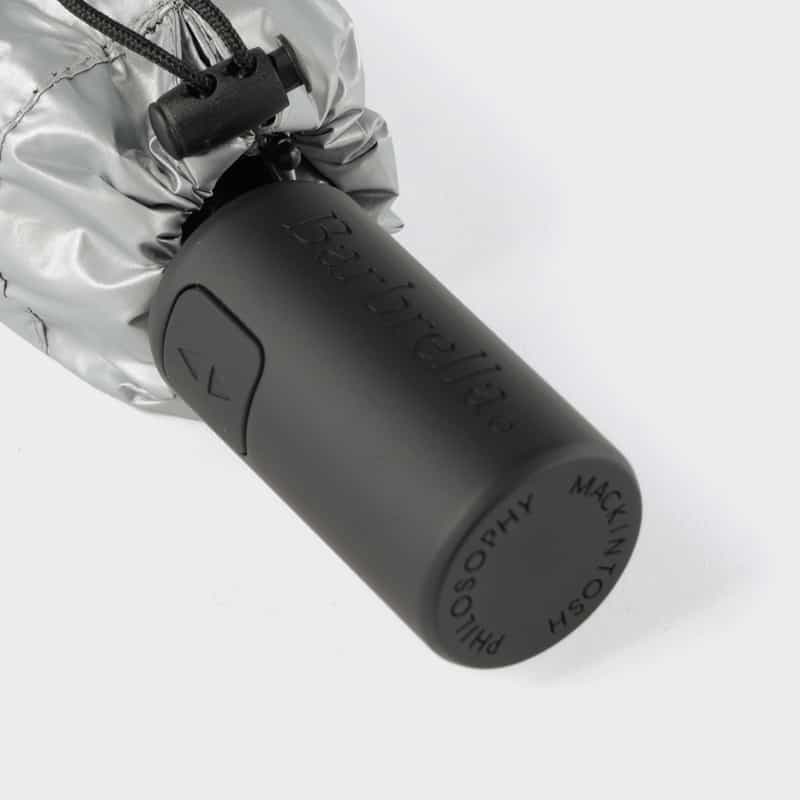 MACKINTOSH MACKINTOSH PHILOSOPHY＜マッキントッシュ フィロソフィー＞ジャンプ式折り畳み傘（晴雨兼用） SILVER