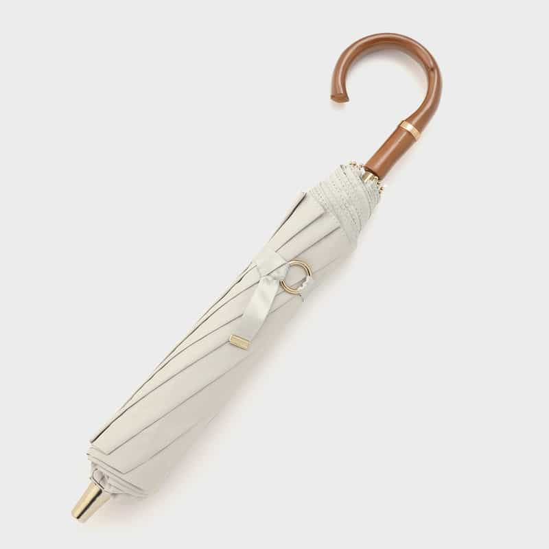 GRACY GRACY ＜グレイシー＞ 折りたたみ傘（晴雨兼用） WHITE