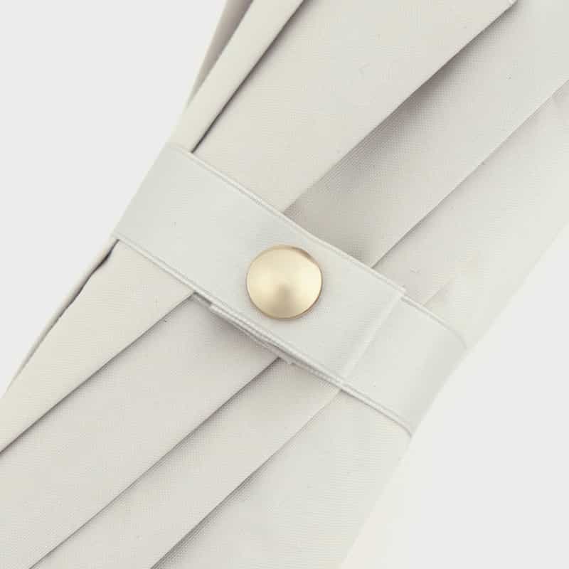 GRACY GRACY ＜グレイシー＞ 折りたたみ傘（晴雨兼用） WHITE