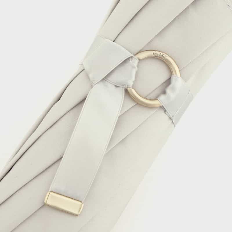 GRACY GRACY ＜グレイシー＞ 折りたたみ傘（晴雨兼用） WHITE