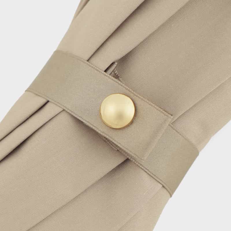 GRACY GRACY ＜グレイシー＞ 折りたたみ傘（晴雨兼用） LT BEIGE