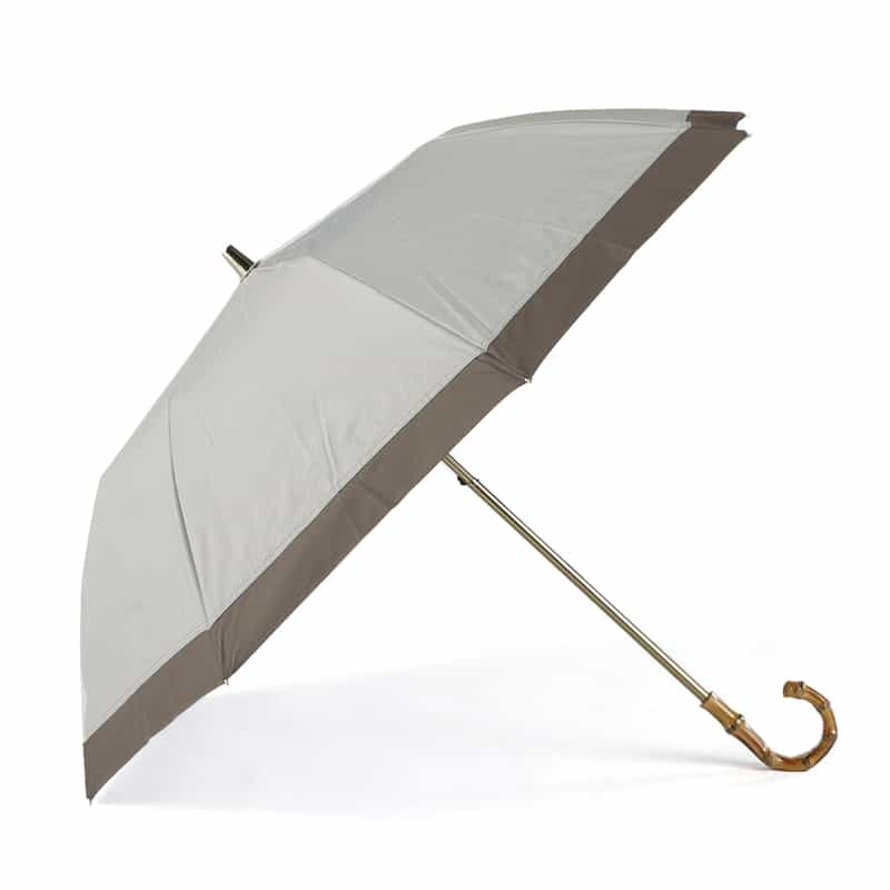 GRACY GRACY ＜グレイシー＞ 折りたたみ傘（晴雨兼用） LIGHT GRAY