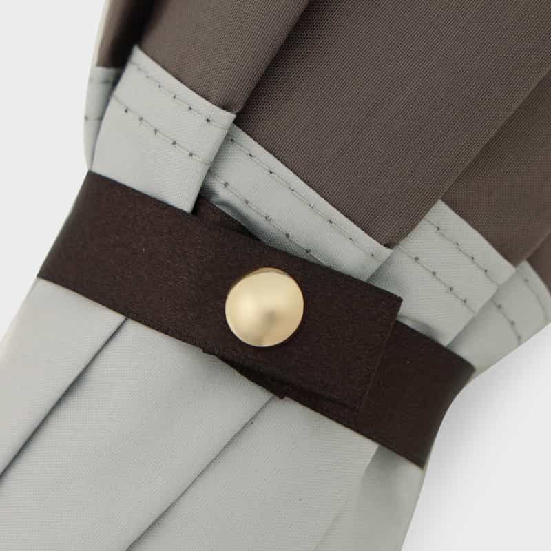 GRACY GRACY ＜グレイシー＞ 折りたたみ傘（晴雨兼用） LIGHT GRAY