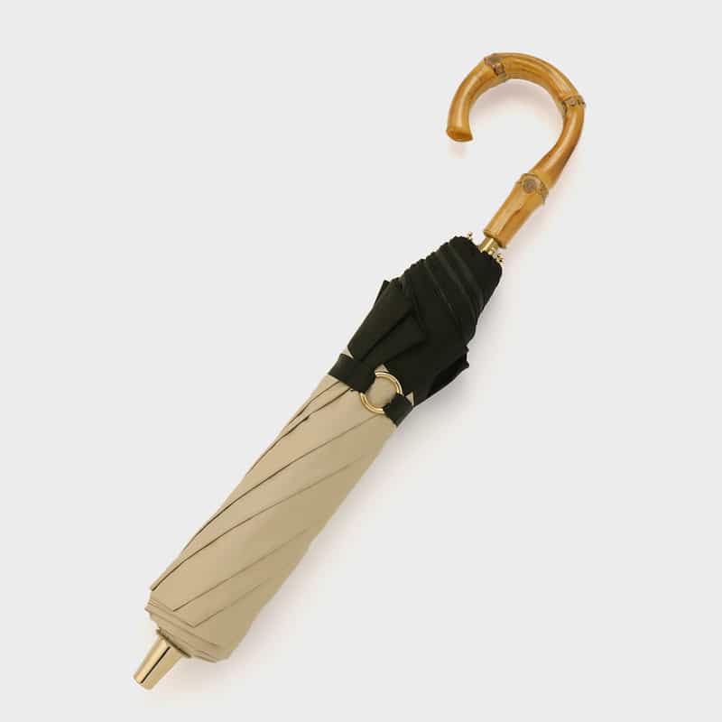 GRACY GRACY ＜グレイシー＞ 折りたたみ傘（晴雨兼用） BROWN