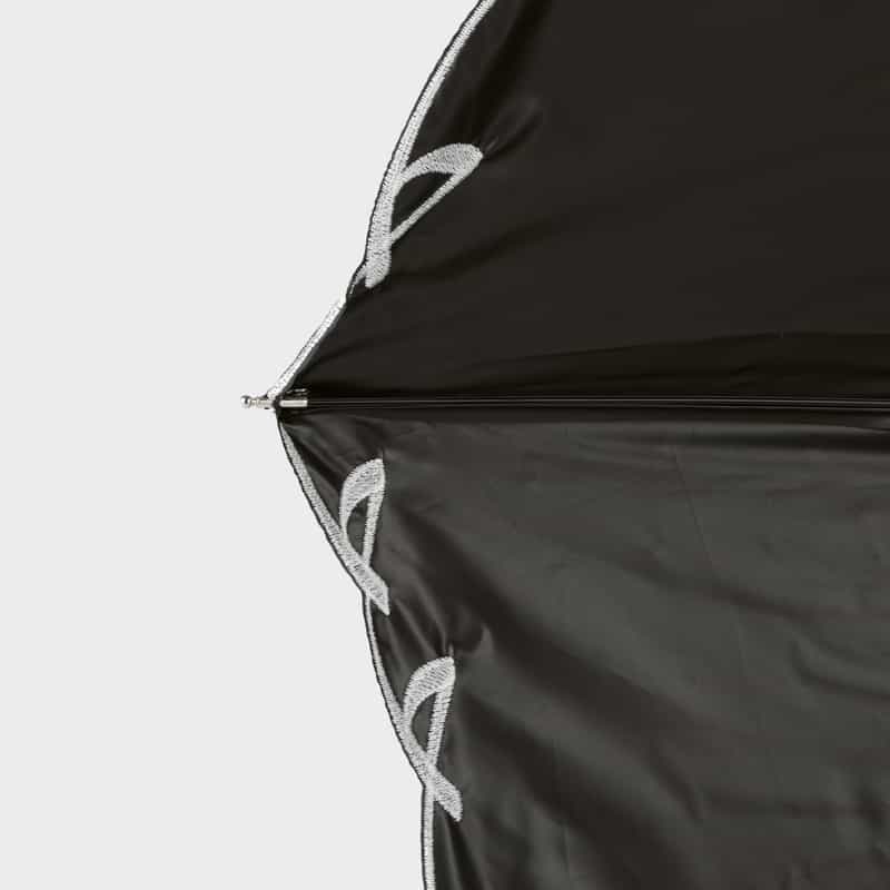 SUN DRESS SUN DRESS ＜サン ドレス＞ ジャンプ式折りたたみ傘（晴雨兼用） BLACK