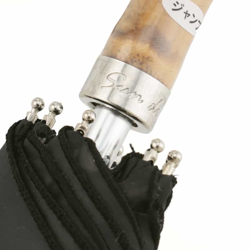 SUN DRESS SUN DRESS ＜サン ドレス＞ ジャンプ式折りたたみ傘（晴雨兼用） BLACK