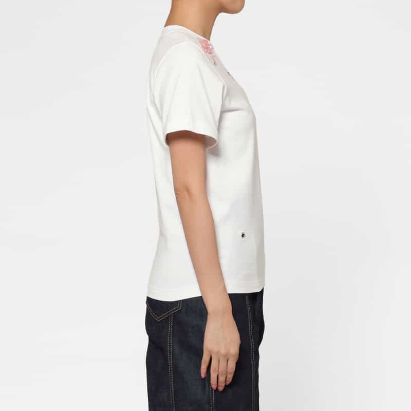 SHUSHU/TONG SHUSHU/TONG ＜シュシュ/トン＞ ハトメデザインエンブロイダリーカットソー PINK