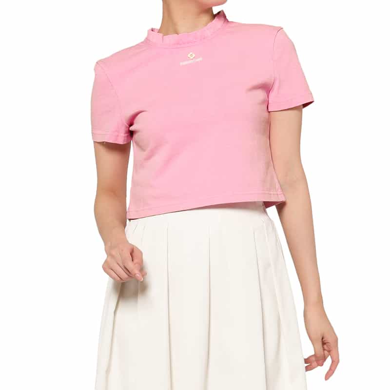 SHUSHU/TONG SHUSHU/TONG ＜シュシュ/トン＞ フリルネックカットソー PINK