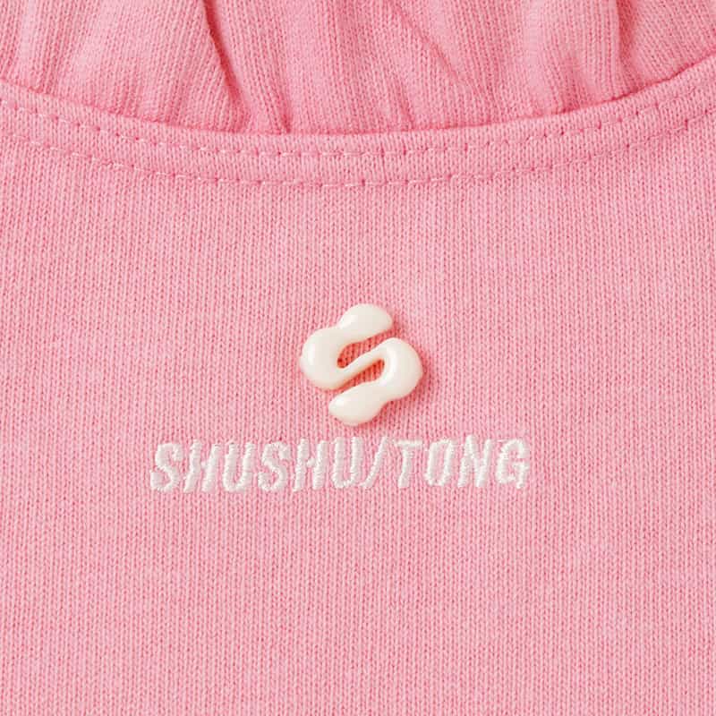 SHUSHU/TONG SHUSHU/TONG ＜シュシュ/トン＞ フリルネックカットソー PINK