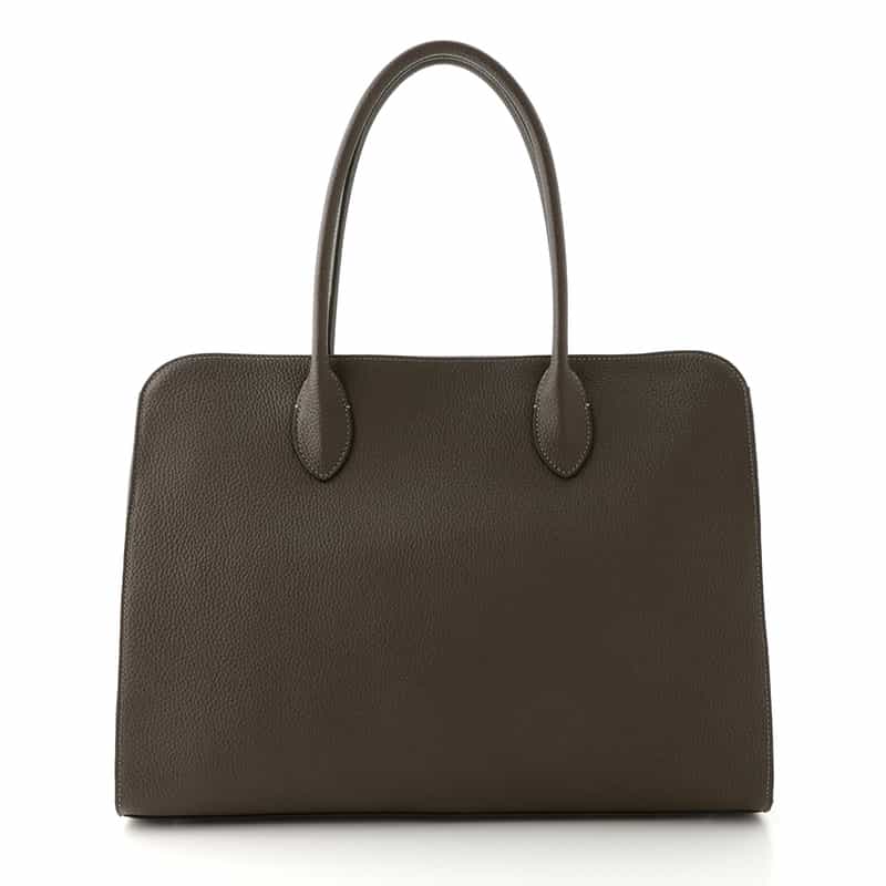 BARNEYS NEW YORK ブリーフトートバッグ BROWN