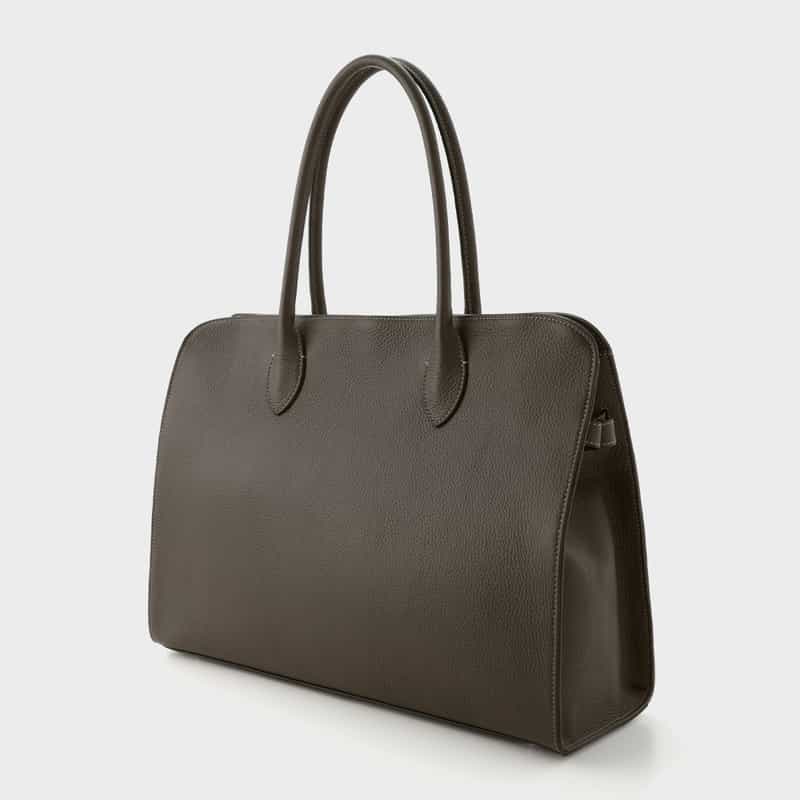 BARNEYS NEW YORK ブリーフトートバッグ BROWN