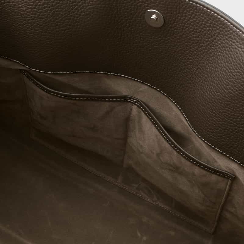 BARNEYS NEW YORK ブリーフトートバッグ BROWN