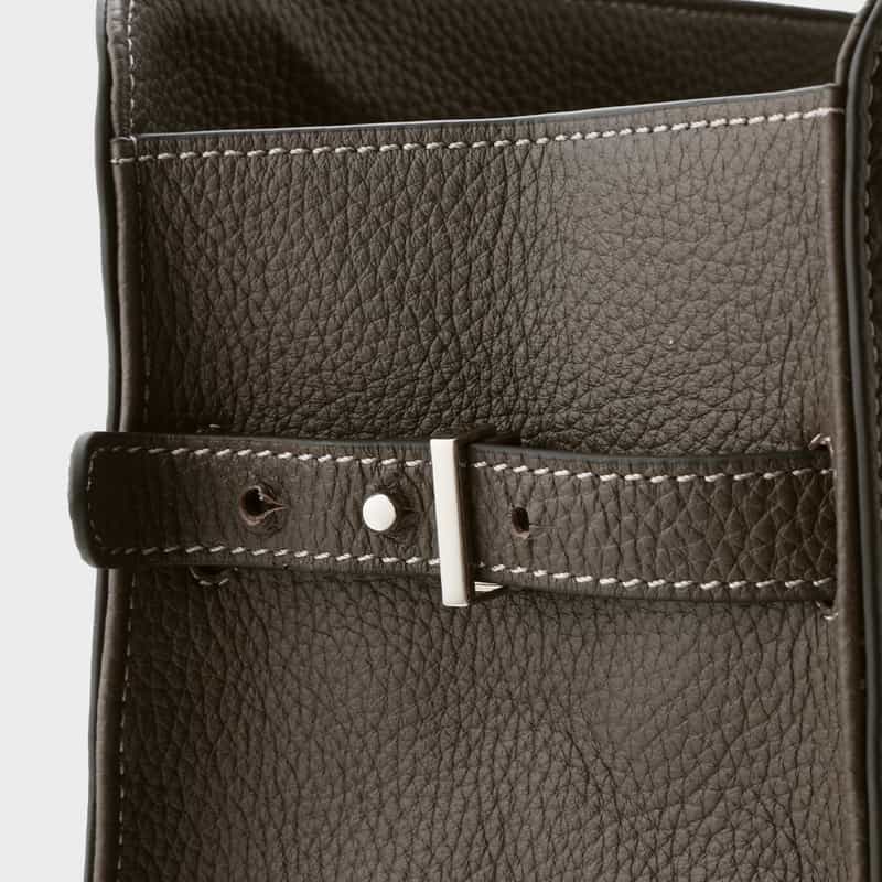 BARNEYS NEW YORK ブリーフトートバッグ BROWN