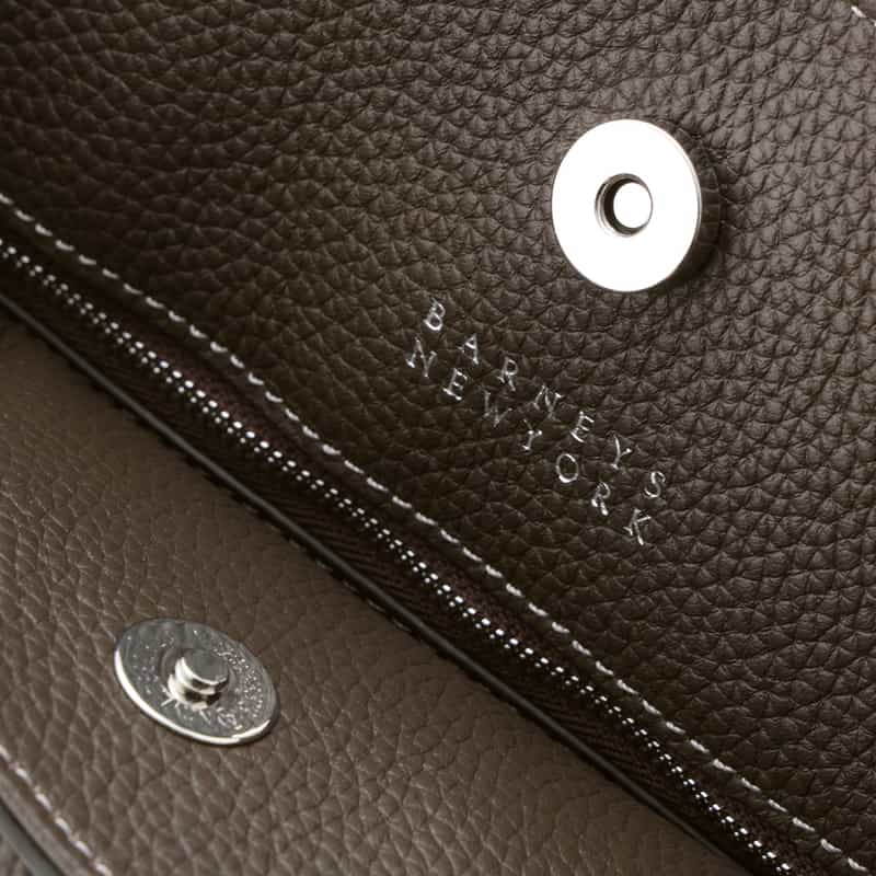 BARNEYS NEW YORK ブリーフトートバッグ BROWN