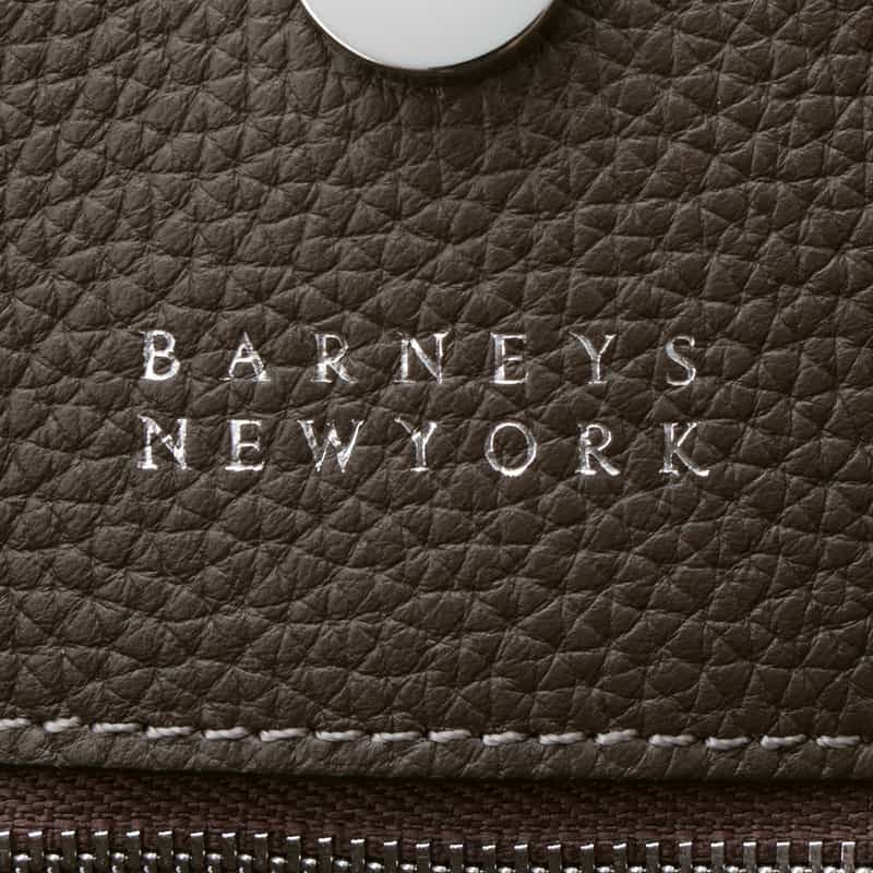 BARNEYS NEW YORK ブリーフトートバッグ BROWN