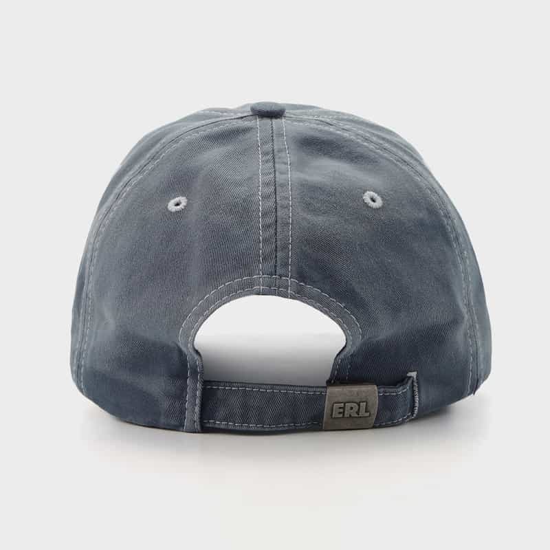 ERL ERL＜イーアールエル＞ 刺繍入りキャップ NAVY