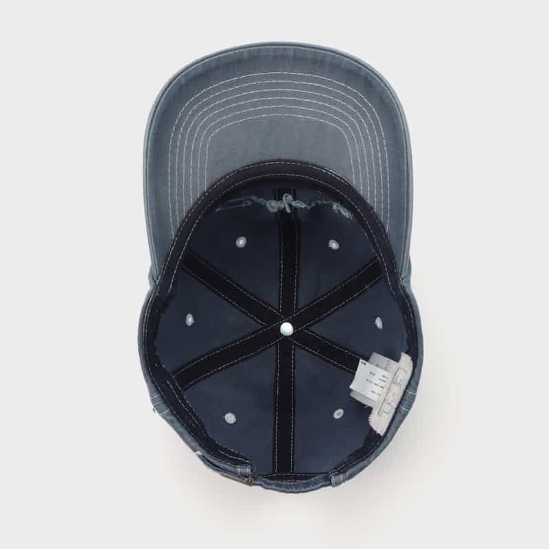 ERL ERL＜イーアールエル＞ 刺繍入りキャップ NAVY