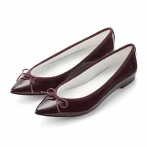 ポインテッドトゥ バレエシューズ