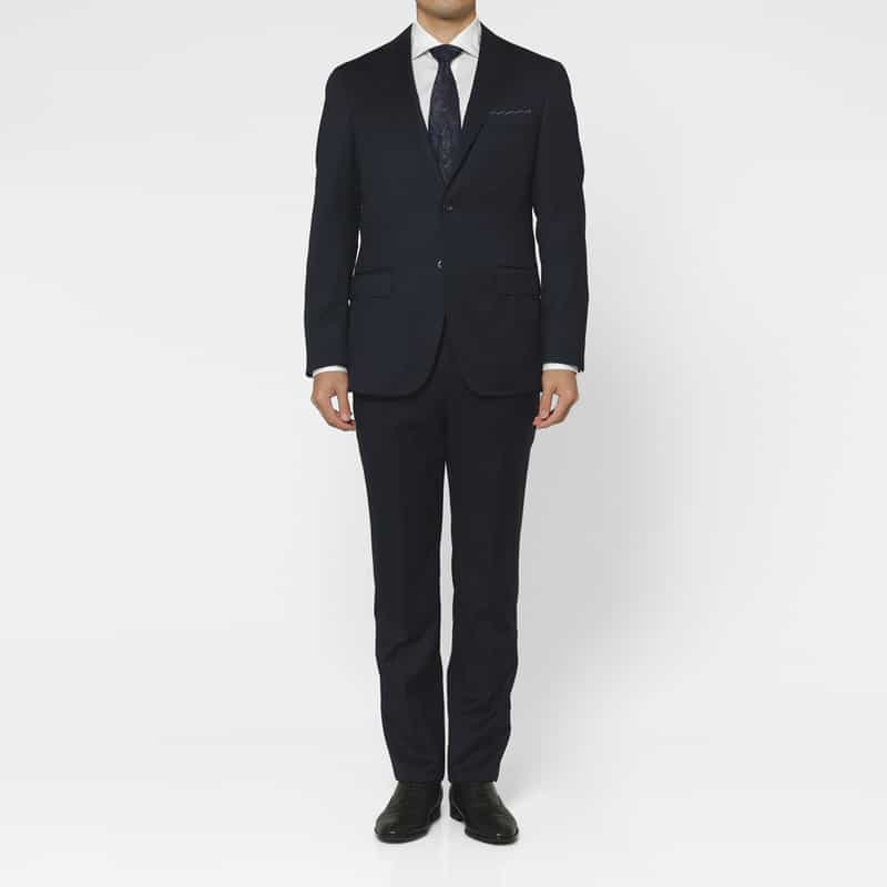 BARNEYS NEW YORK スーツ（ロロピアーナ社製ウール使用） NAVY