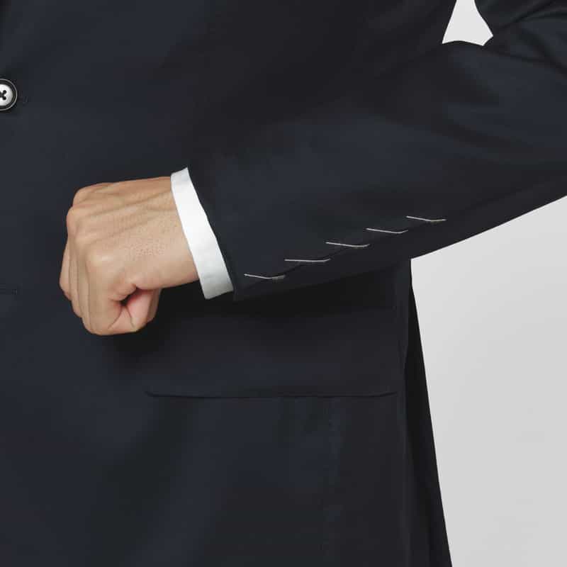 BARNEYS NEW YORK スーツ（ロロピアーナ社製ウール使用） NAVY