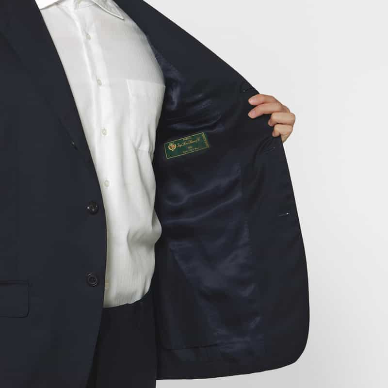 BARNEYS NEW YORK スーツ（ロロピアーナ社製ウール使用） NAVY