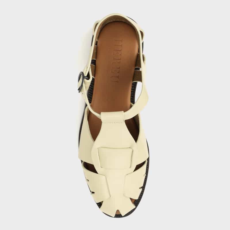 HEREU HEREU ＜ヘリュー＞ グルカサンダル IVORY