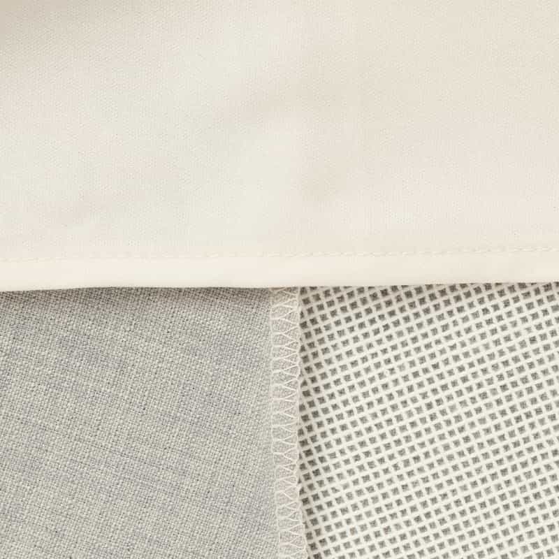 BARNEYS NEW YORK ウォッシャブル 切替ロングスカート WHITE