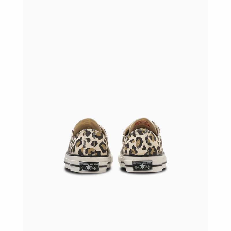 CONVERSE ADDICT CONVERSE ADDICT＜コンバース アディクト＞レパード柄スニーカー"CHUCK TAYLOR MATERIAL OX" WHITE