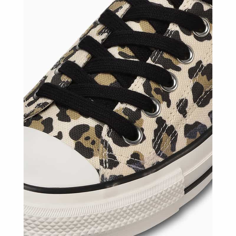CONVERSE ADDICT CONVERSE ADDICT＜コンバース アディクト＞レパード柄スニーカー"CHUCK TAYLOR MATERIAL OX" WHITE