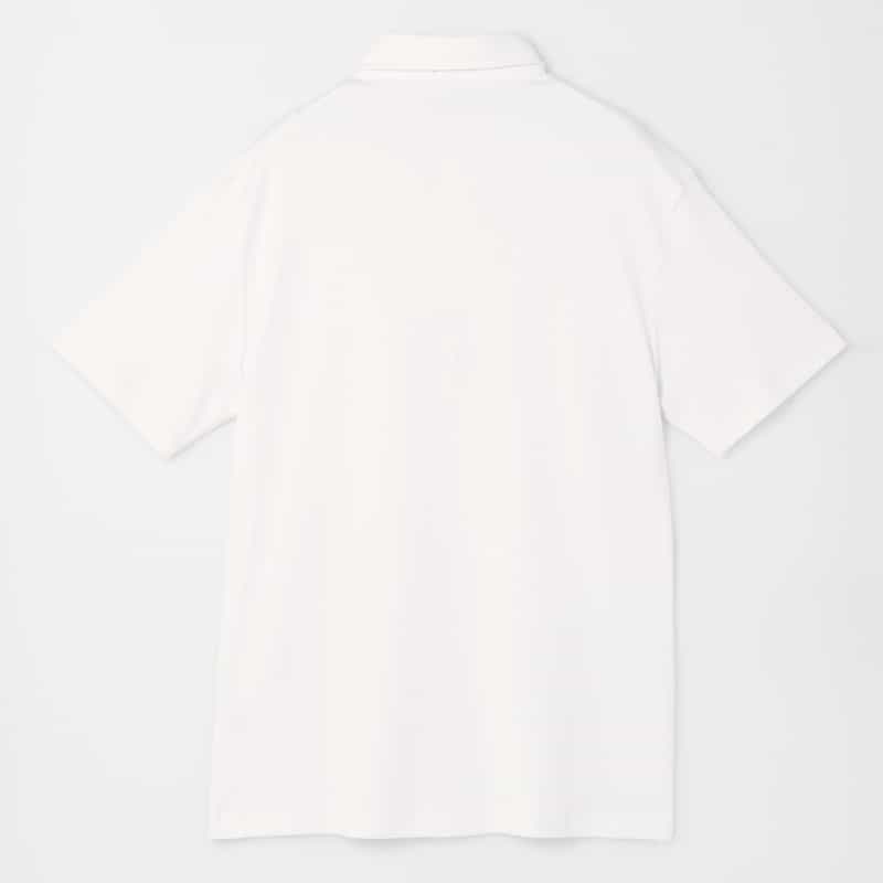 BARNEYS NEW YORK コットンポロシャツ（レギュラーフィット） WHITE