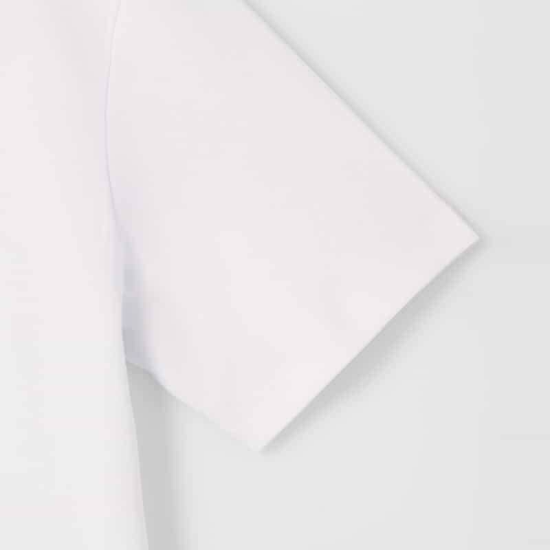 BARNEYS NEW YORK コットンポロシャツ（レギュラーフィット） WHITE