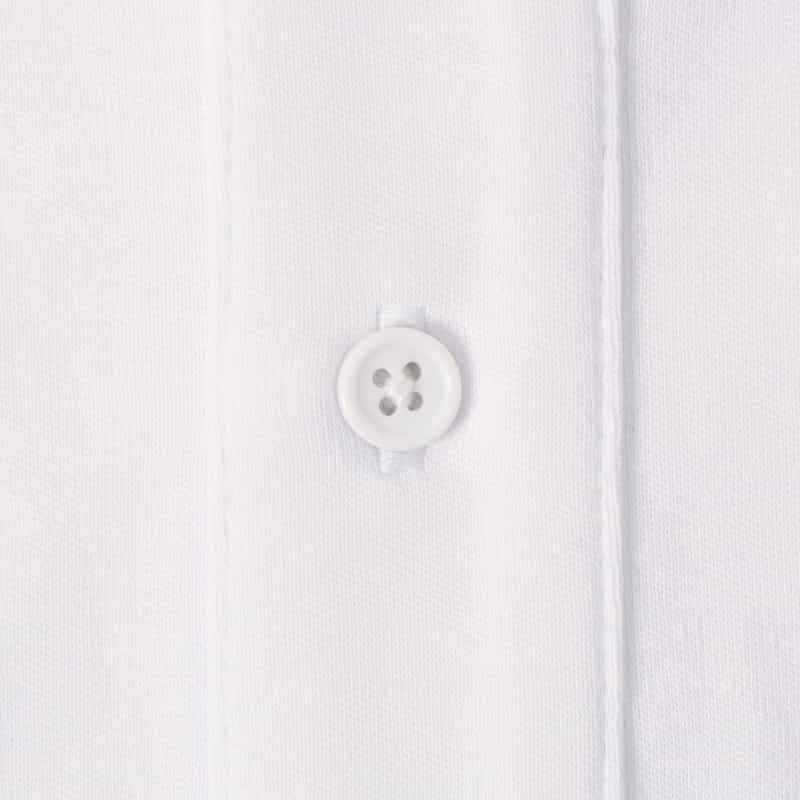 BARNEYS NEW YORK コットンポロシャツ（レギュラーフィット） WHITE
