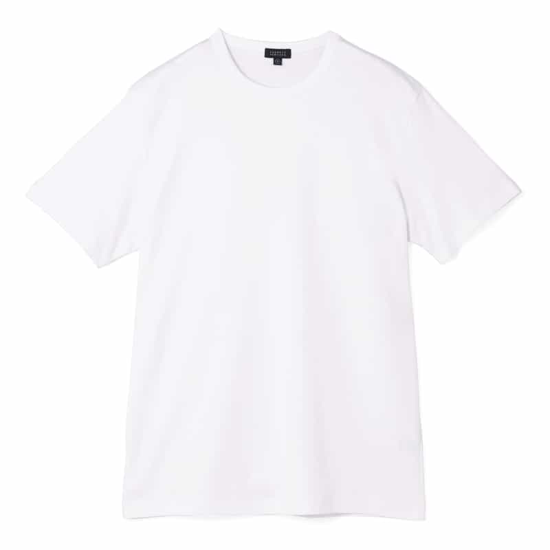BARNEYS NEW YORK コットンTシャツ（レギュラーフィット） WHITE