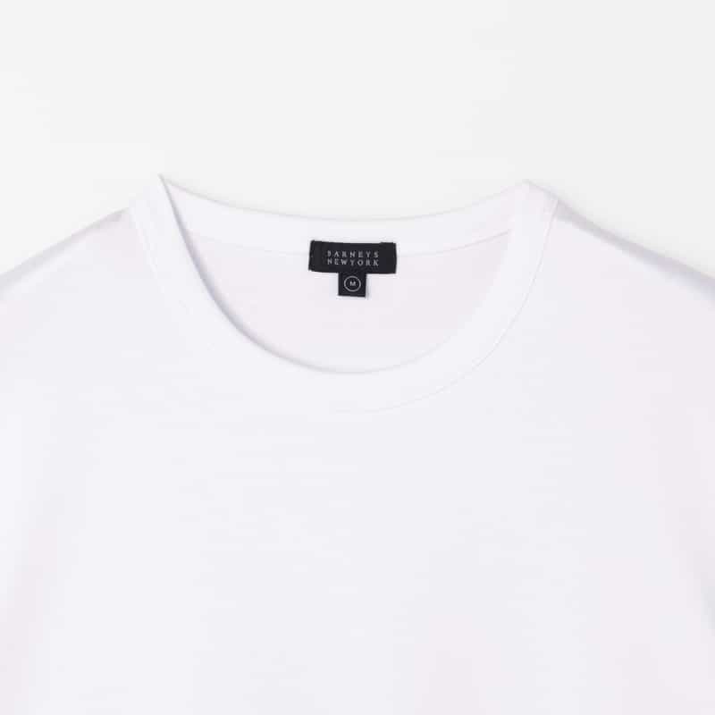 BARNEYS NEW YORK コットンTシャツ（レギュラーフィット） WHITE