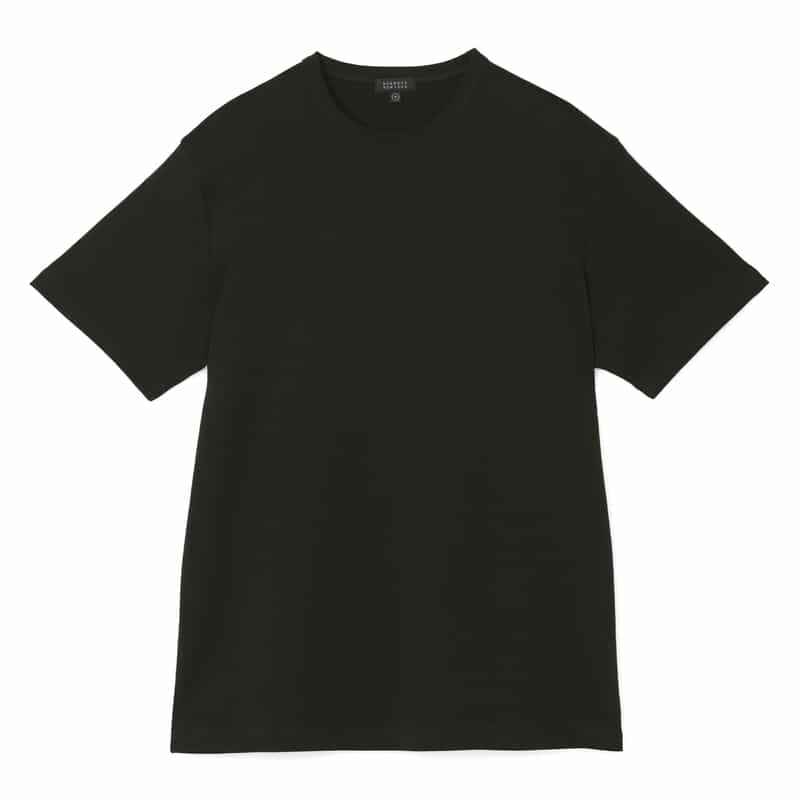 BARNEYS NEW YORK コットンTシャツ（レギュラーフィット） BLACK
