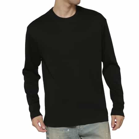 ロングスリーブコットンTシャツ（ワイドフィット）