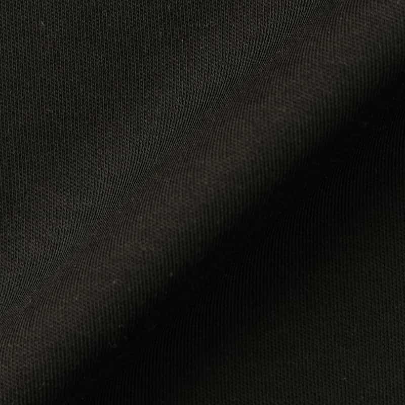 BARNEYS NEW YORK ロングスリーブコットンTシャツ（ワイドフィット） BLACK