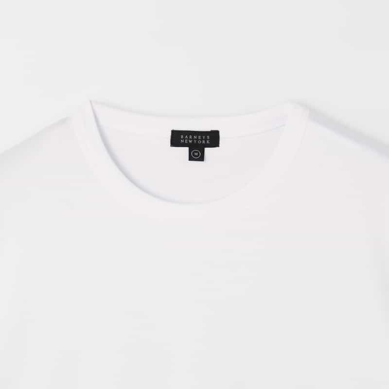 BARNEYS NEW YORK コットンTシャツ（ワイドフィット） WHITE