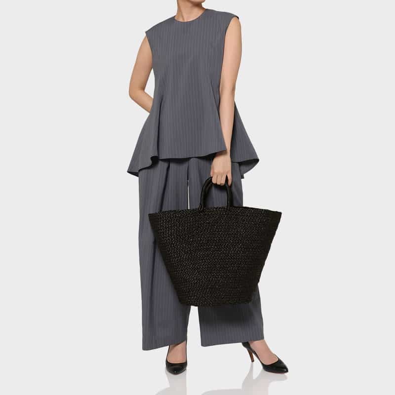 INDEGO AFRICA INDEGO AFRICA ＜インディゴ アフリカ＞ トートバッグ BLACK