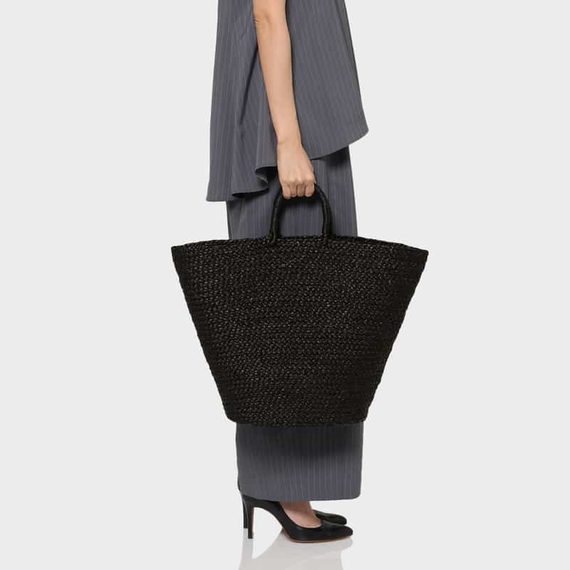 INDEGO AFRICA INDEGO AFRICA ＜インディゴ アフリカ＞ トートバッグ BLACK