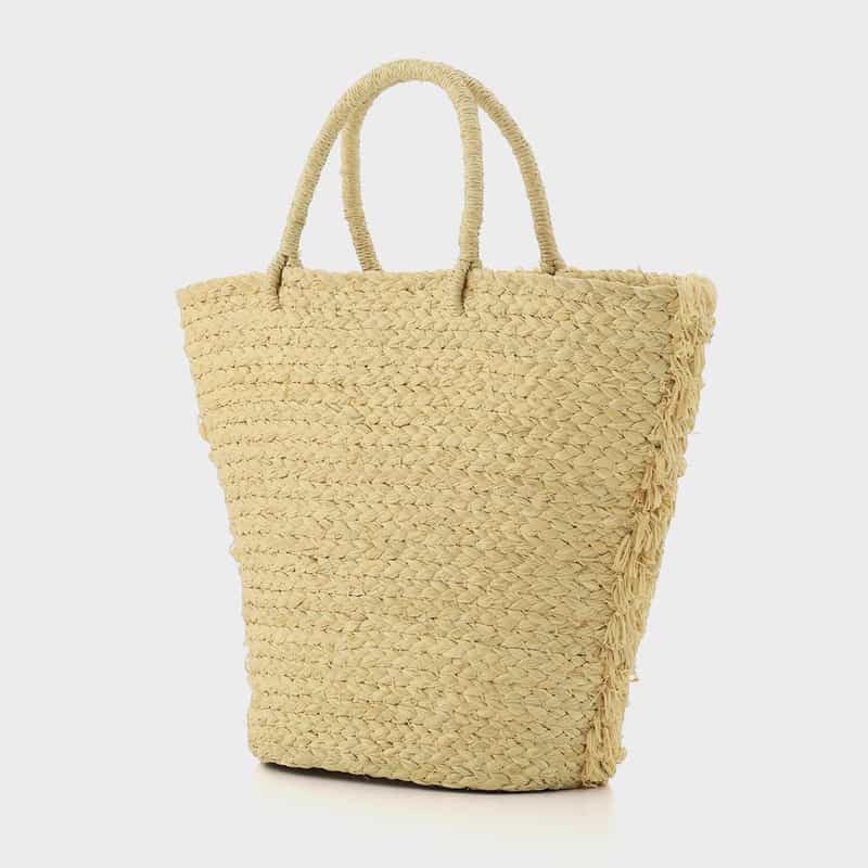 INDEGO AFRICA INDEGO AFRICA ＜インディゴ アフリカ＞ トートバッグ BEIGE