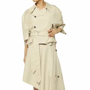 SONIA CARRASCO ＜ソニア カラスコ＞ クロップド丈トレンチコート