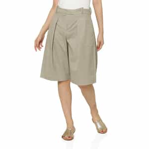 SONIA CARRASCO ＜ソニア カラスコ＞ ウール素材バミューダパンツ