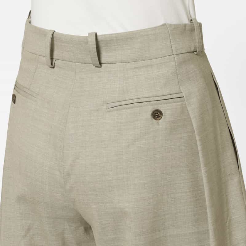 SONIA CARRASCO SONIA CARRASCO ＜ソニア カラスコ＞ ウール素材バミューダパンツ GRAY