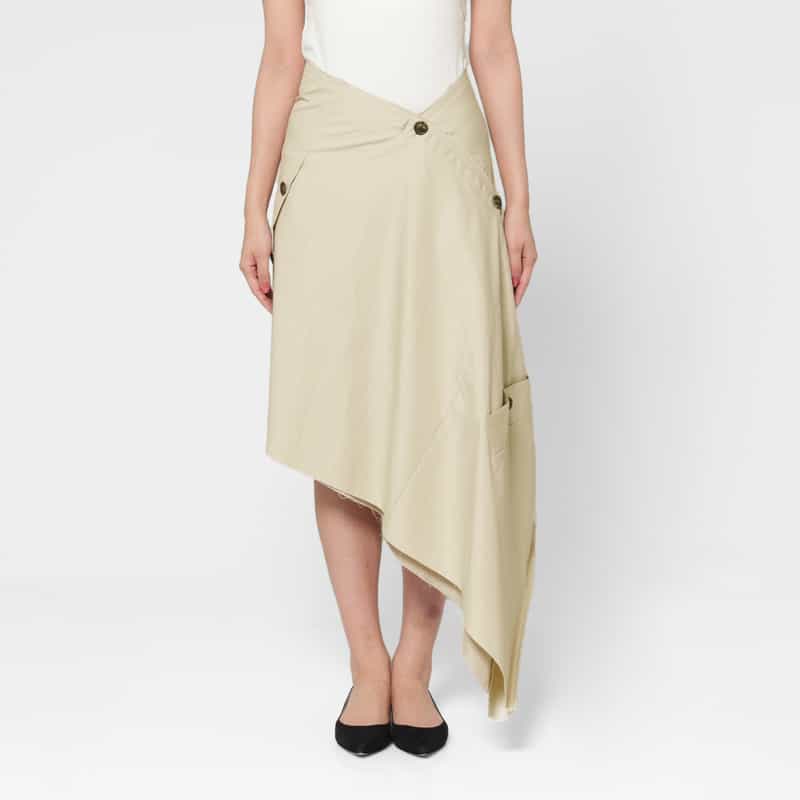 SONIA CARRASCO SONIA CARRASCO ＜ソニア カラスコ＞ トレンチ風スカート BEIGE